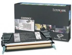 Lexmark C5200KS Toner black zwrotny 1500 str. C520n / C530dn