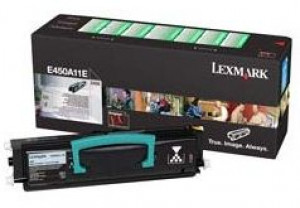 Lexmark E450A11E Toner black zwrotny 6000 str. E450