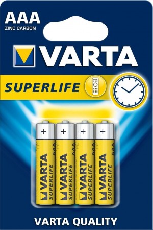 VARTA Baterie Superlife, Micro R3/AAA - 4 szt