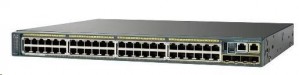 Cisco Systems WS-C2960X-48TS-L Cisco Catalyst 2960-X 48 GigE, 4 x 1G SFP, LAN Base