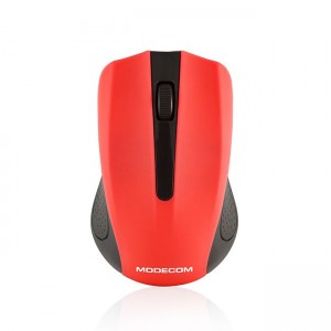 ModeCom Bezprzewodowa mysz optyczna WM9 Czarno-czerwona