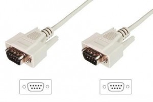 Assmann Kabel połączeniowy RS232 1:1 Typ DSUB9/DSUB9 M/M 3m Szary