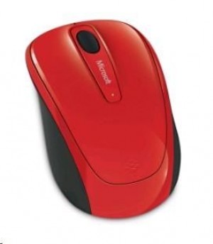 Microsoft | WMM 3500 | Wireless mouse | Black, Red