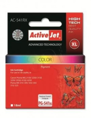 ActiveJet AC-541RX Tusz (zamiennik Canon CL-541XL; Premium; 18 ml; kolor)