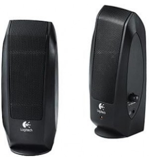 Logitech Speakers S120 - BLACK - PLUGC - EMEA-914