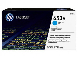 HP 653A Cyan Toner Color LaserJet Enterprise MFP M680 16500 pages