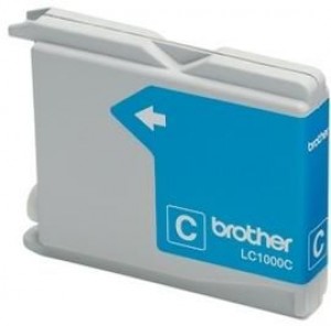 Brother LC1000C Tusz LC1000C cyan 400str DCP330C / DCP540CN / MFC5460CN