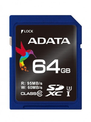 A-Data SD XC Premier Pro 64GB UHS-1 U3/Class10 4K