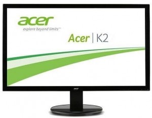 Acer LCD K222HQLbd, 55cm (21,5'') LED, 1920 x 1080, 100M:1, 200cd/m2, 5ms, DVI, Black SLIM Design