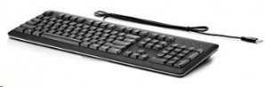 HP Tastatur QY776AA - Schwarz Die neue USB-Tastatur weist ein beeindruckend widerstandsfähiges Design auf, das speziell für ein