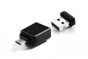 Verbatim Pendrive Nano 16GB USB 2.0 z adapterem Micro-B