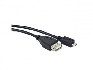 NATEC KABEL USB MICRO(M)->USB-A(F) 2.0 0.15M OTG CZARNY EXTREME MEDIA (BLISTER)