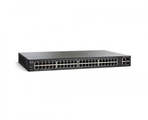 Cisco Systems Switch zarządzalny Cisco SF200-48P 48x100 2xSFP Combo Rack PoE (SLM248PT)