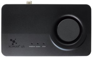 Asus | Compact 5.1-channel USB sound card and headphone amplifier | XONAR_U5 | 5.1-channels