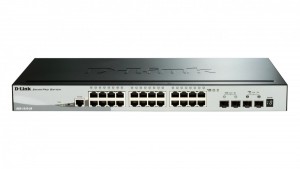 D-Link 28-PORT SMART MANAGED 4X 10G/GIGABIT STACK SWITCH IN