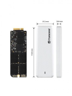 Transcend TS480GJDM725 JetDrive 725 SSD for Apple 480GB SATA 6Gb/s, + Enclosure Case USB 3.0