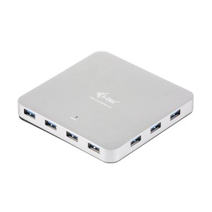 iTec USB 3.0 10-PORT HUB ALU./ACTIVE USB 2.0/1.1 COMP. 5GBPS