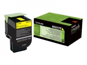 Lexmark 80C2XYE Toner yellow korporacyjny 4000 str. CX510