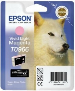 Epson C13T09664010 Tusz T0966 vivid light magenta UltraChrome K3 Stylus photo R2880