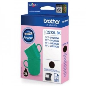 Brother LC227XLBK Tusz LC227XLBK black XL 1 200str DCP-J4120DW / MFC-J4420DW