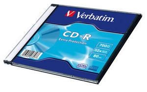 Verbatim CD-R 700MB 52X SINGLE SC EXTRA PROTECTION SURFACE
