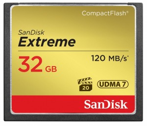 SanDisk Karta pamięci Compactflash Extreme 32GB 120/85 MB/s
