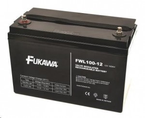 CyberPower Baterie - FUKAWA FWL 100-12 (12V/100Ah - M8), životnost 10let