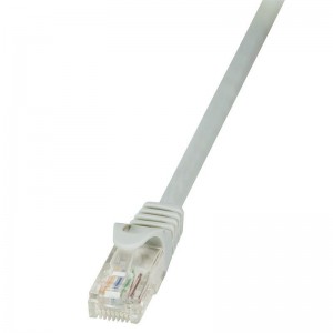 LogiLink CP2062U Patchcord CAT 6 U/UTP EconLine 3m szary