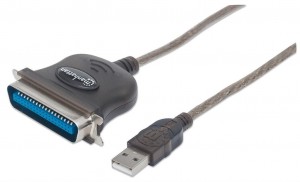 Manhattan Kabel adapter USB Portu Równoległego Centronics 36-Pin