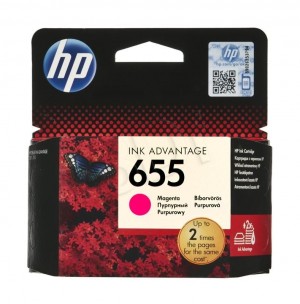 HP 655 - Dye-Based Magenta - Original - Ink Advantage - Tintenpatrone Mit den 655 Tintenpatronen magenta können Sie hochwertige Marketingmaterialien und Fotos in leuch