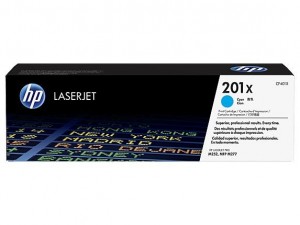 HP Toner 201X Cyan 2.3K CF401X