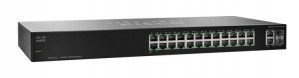 Cisco Systems SF112-24-EU Cisco SF112-24 24-Port 10/100 Switch with Gigabit Uplinks