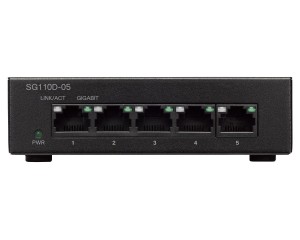 Cisco Systems SG110D-05-EU Cisco SG110D-05 5-Port Gigabit Desktop Switch