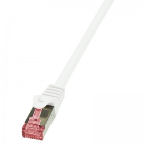 LogiLink CQ2051S Patchcord Cat.6 S/FTP PIMF PrimeLine 2m, biały