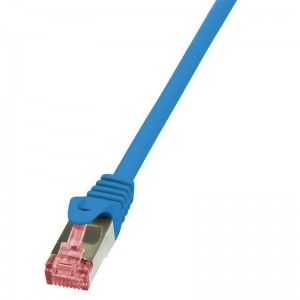 LogiLink CQ2026S Patchcord Cat.6 S/FTP PIMF PrimeLine 0,5m, niebieski