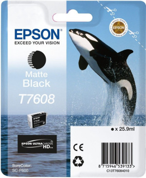 Epson T7608 Ink Cartridge Matte Black UltraChrome HD