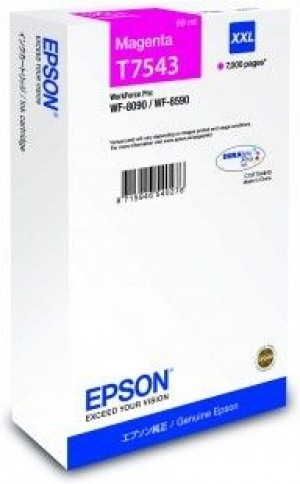 Epson Tusz C13T754340 XXL Magenta 7k WF-8xxx