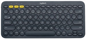 Logitech Multi-Device Bluetooth Keyboard K380 - ciemnoszara - (US INTL)