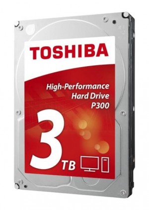 Toshiba HDD SATA 3TB 7200RPM 6GB/S 64MB HDWD130EZSTA