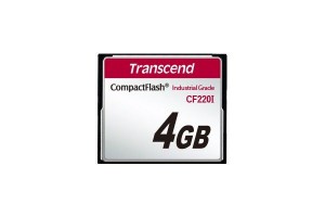 Transcend TS4GCF220I karta pamięci CompactFlash przemysłowa 4GB