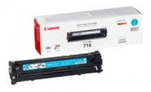 Canon TONER CRG-716C azurový, pro LBP5050, LBP5050N, LBP5360, MF-8030Cn, MF-8040Cn, MF-8050Cn, MF-8080Cw (1500 str.)