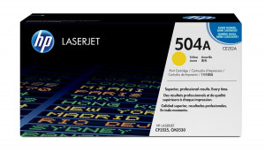 HP CE252A Toner 504A yellow 7000str ColorSphere Color LaserJet CP3520