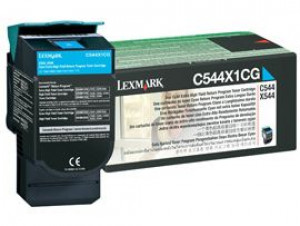 Lexmark C544X1CG Toner cyan 4000 str. C544 / X544 / X546dtn / X548