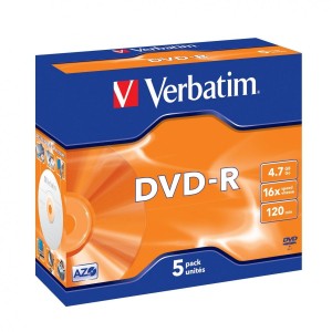 Verbatim DVD-R 16x JC 5P 43519