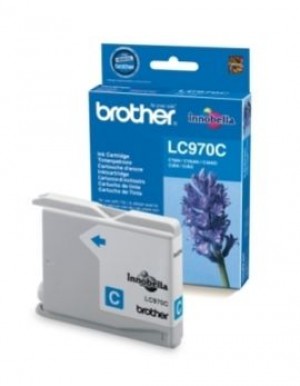 Brother LC970C Tusz LC970C cyan 300str DCP135 / DCP150 / MFC235 / MFC260