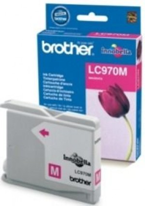Brother LC970M Tusz LC970M magenta 300str DCP135 / DCP150 / MFC235 / MFC260