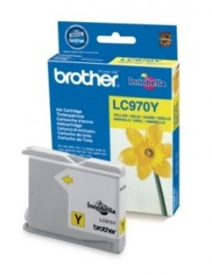 Brother LC970Y Tusz LC970Y yellow 300str DCP135 / DCP150 / MFC235 / MFC260