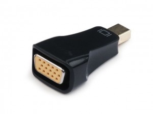 Gembird Redukce mini DisplayPort - VGA (M/F, černá)