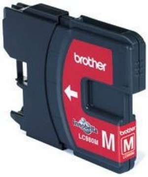 Brother LC980M Tusz LC980M magenta 260str DCP145C / DCP165C / MFC250C / MFC290C