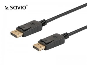 Savio Kabel DisplayPort - DisplayPort CL-85 1,8m